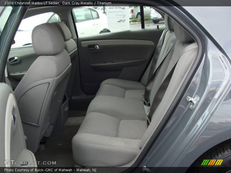 Dark Gray Metallic / Titanium 2009 Chevrolet Malibu LT Sedan