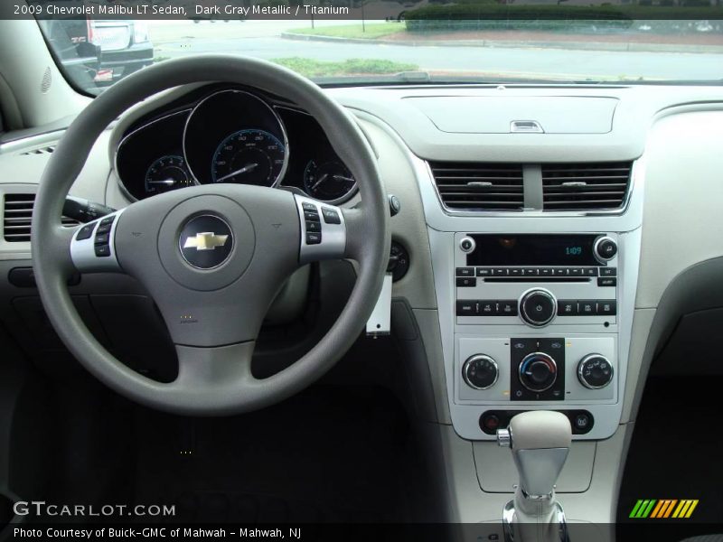 Dark Gray Metallic / Titanium 2009 Chevrolet Malibu LT Sedan