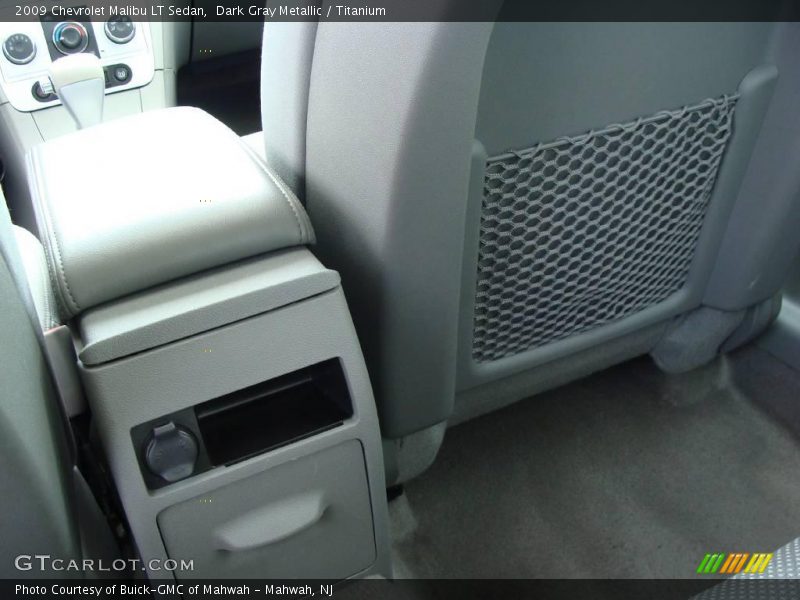 Dark Gray Metallic / Titanium 2009 Chevrolet Malibu LT Sedan