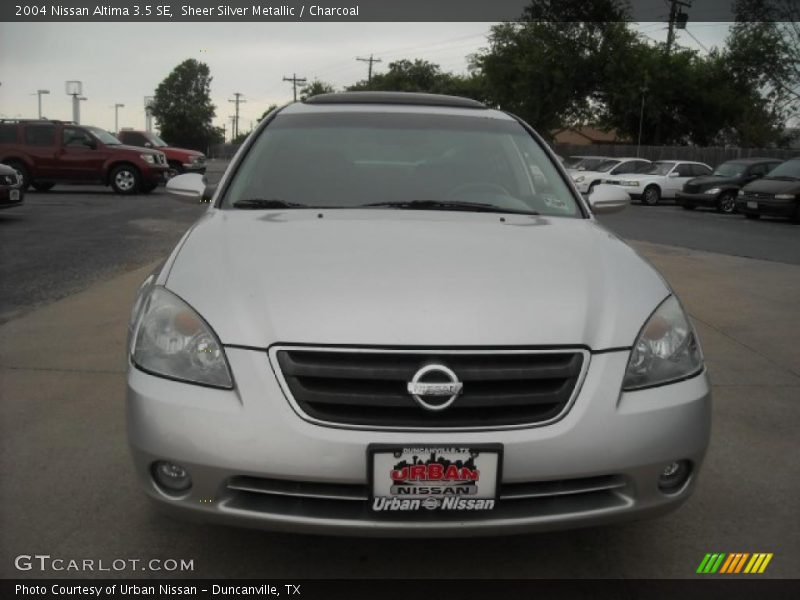Sheer Silver Metallic / Charcoal 2004 Nissan Altima 3.5 SE