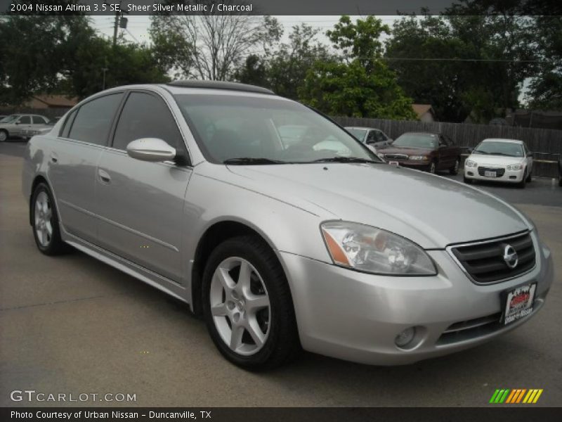 Sheer Silver Metallic / Charcoal 2004 Nissan Altima 3.5 SE