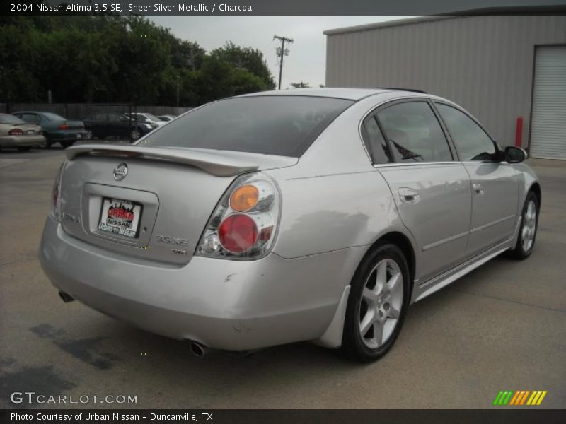 Sheer Silver Metallic / Charcoal 2004 Nissan Altima 3.5 SE