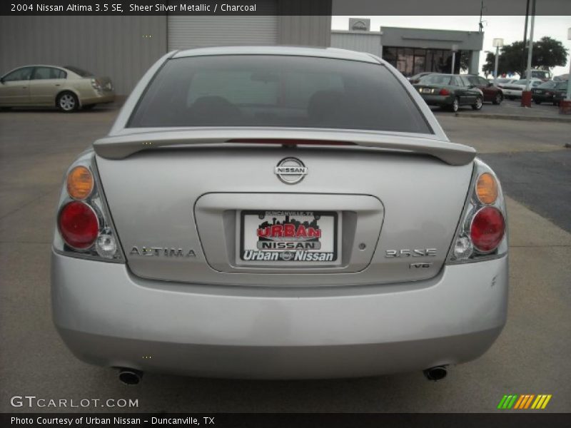 Sheer Silver Metallic / Charcoal 2004 Nissan Altima 3.5 SE