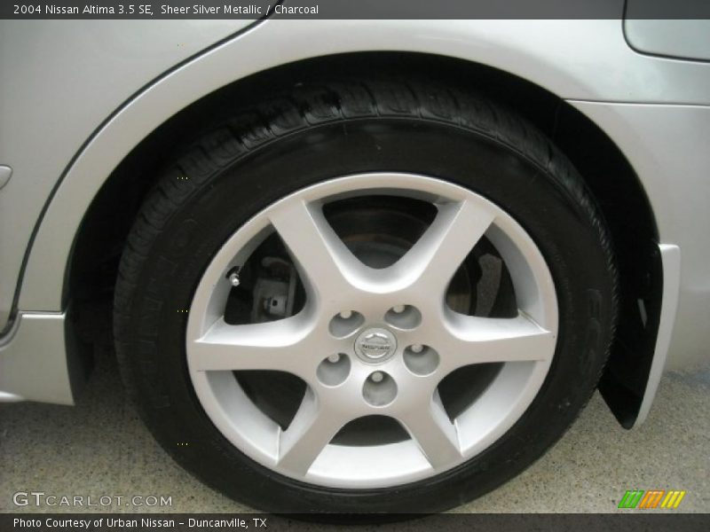 Sheer Silver Metallic / Charcoal 2004 Nissan Altima 3.5 SE