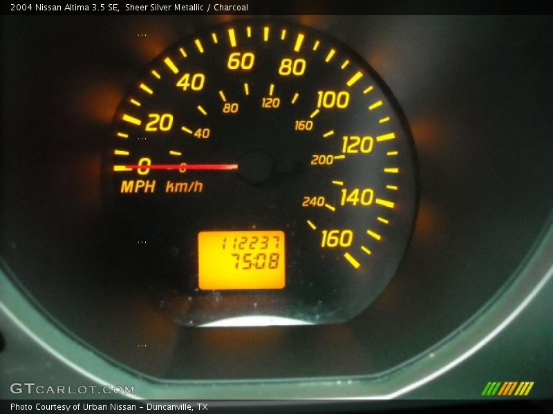 Sheer Silver Metallic / Charcoal 2004 Nissan Altima 3.5 SE