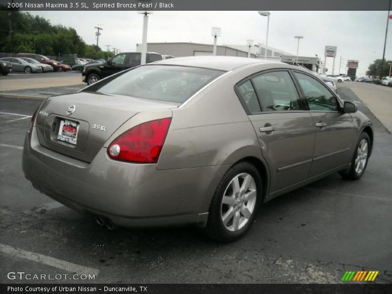 Spirited Bronze Pearl / Black 2006 Nissan Maxima 3.5 SL