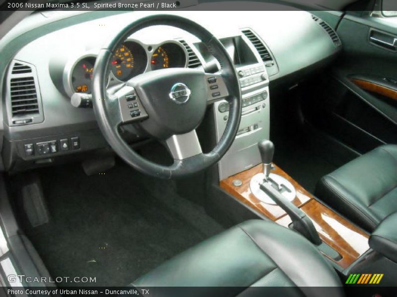 Spirited Bronze Pearl / Black 2006 Nissan Maxima 3.5 SL