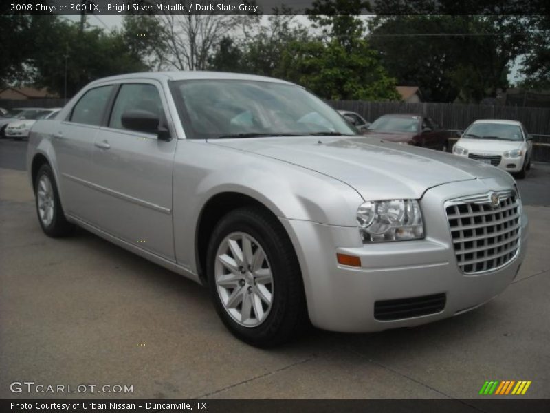 Bright Silver Metallic / Dark Slate Gray 2008 Chrysler 300 LX