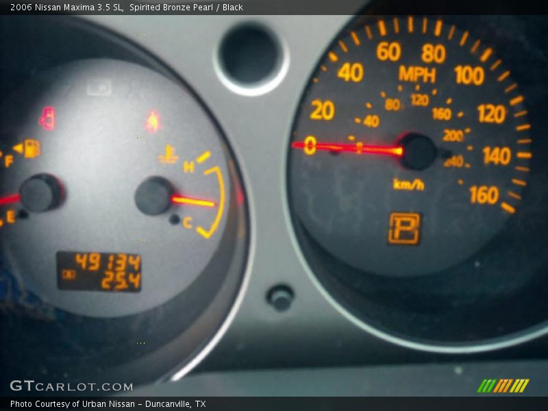Spirited Bronze Pearl / Black 2006 Nissan Maxima 3.5 SL