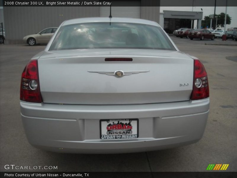 Bright Silver Metallic / Dark Slate Gray 2008 Chrysler 300 LX