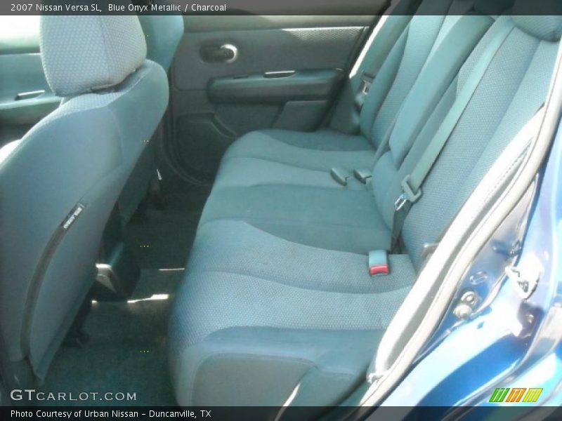 Blue Onyx Metallic / Charcoal 2007 Nissan Versa SL