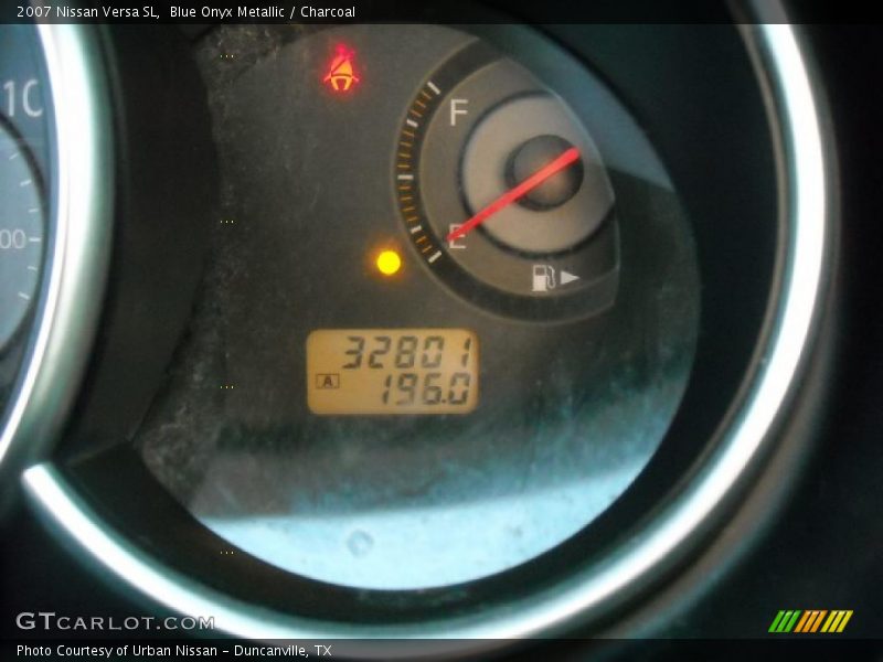 Blue Onyx Metallic / Charcoal 2007 Nissan Versa SL