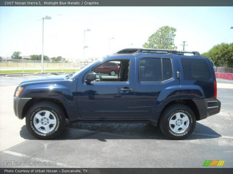 Midnight Blue Metallic / Graphite 2007 Nissan Xterra S