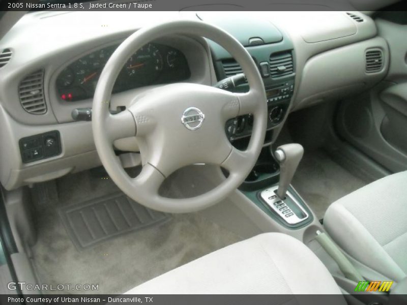 Jaded Green / Taupe 2005 Nissan Sentra 1.8 S