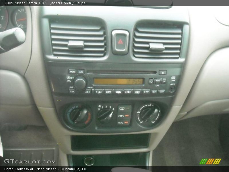 Jaded Green / Taupe 2005 Nissan Sentra 1.8 S