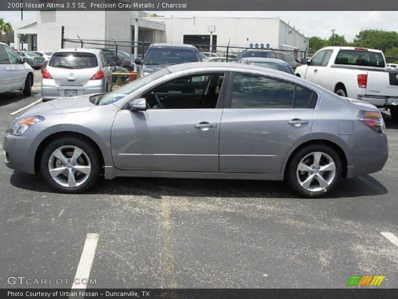Precision Gray Metallic / Charcoal 2008 Nissan Altima 3.5 SE