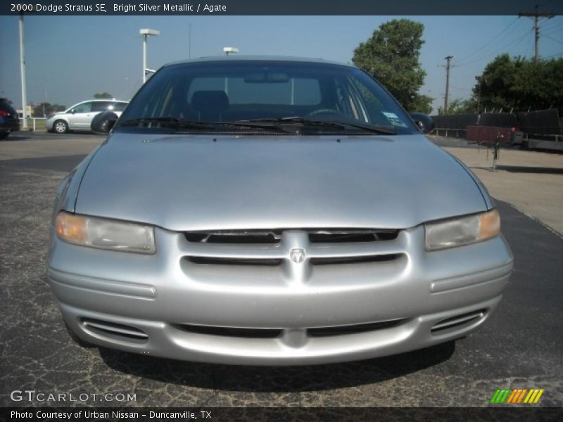 Bright Silver Metallic / Agate 2000 Dodge Stratus SE