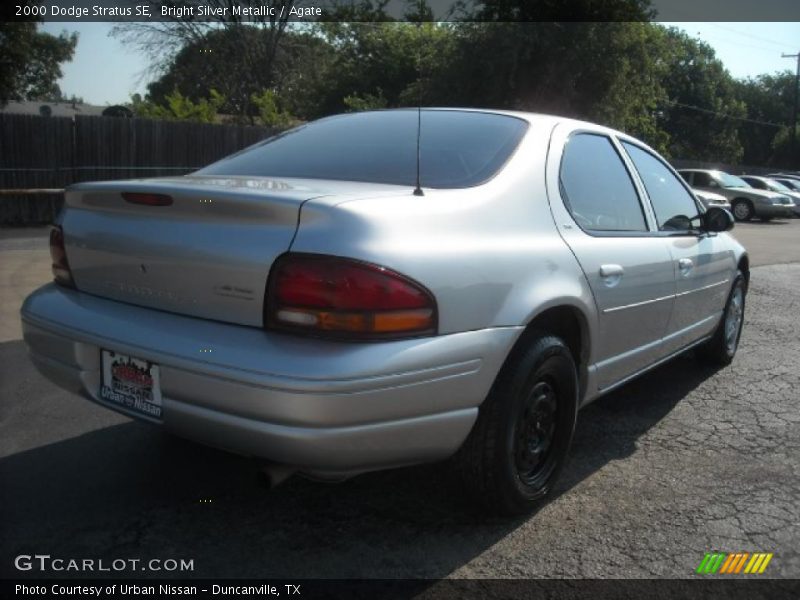 Bright Silver Metallic / Agate 2000 Dodge Stratus SE