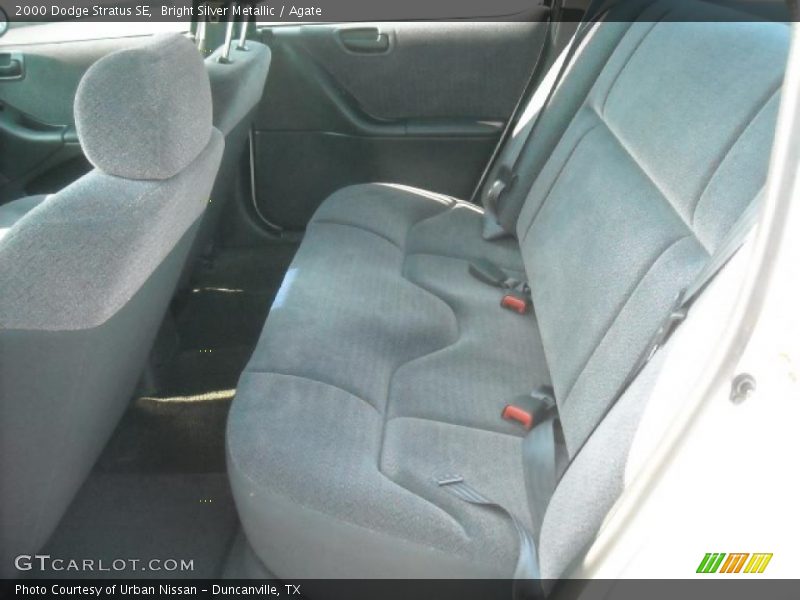 Bright Silver Metallic / Agate 2000 Dodge Stratus SE