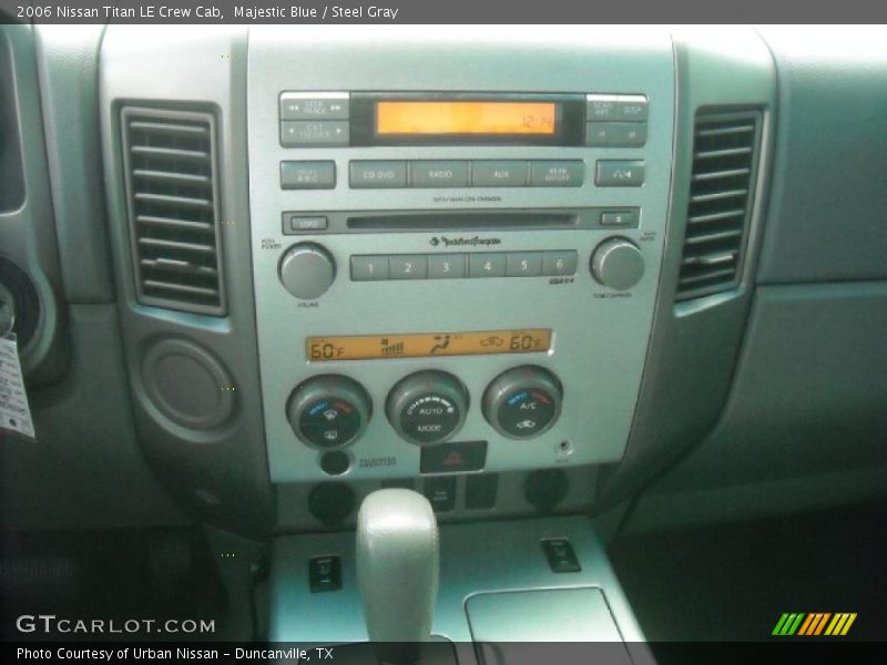 Majestic Blue / Steel Gray 2006 Nissan Titan LE Crew Cab