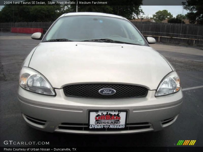 Silver Frost Metallic / Medium Parchment 2004 Ford Taurus SE Sedan
