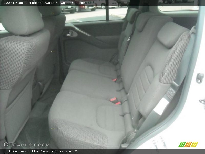 Avalanche White / Graphite 2007 Nissan Pathfinder S