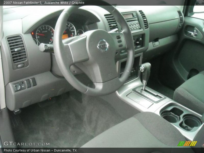 Avalanche White / Graphite 2007 Nissan Pathfinder S
