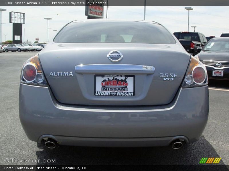Precision Gray Metallic / Charcoal 2008 Nissan Altima 3.5 SE