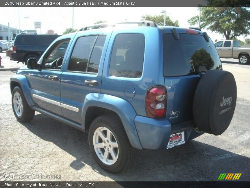 Atlantic Blue Pearl / Medium Slate Gray 2006 Jeep Liberty Limited 4x4