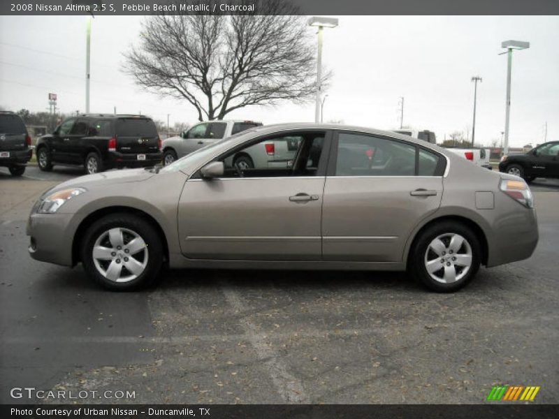 Pebble Beach Metallic / Charcoal 2008 Nissan Altima 2.5 S