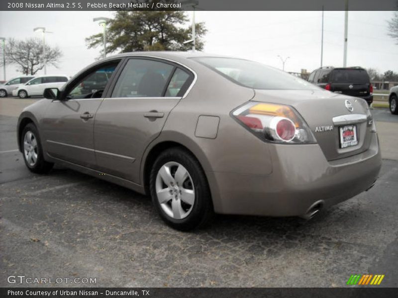 Pebble Beach Metallic / Charcoal 2008 Nissan Altima 2.5 S