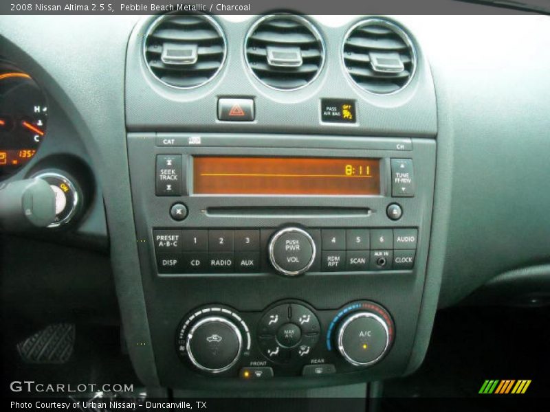 Pebble Beach Metallic / Charcoal 2008 Nissan Altima 2.5 S