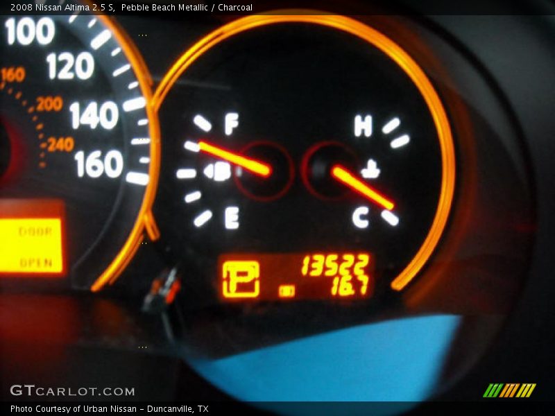 Pebble Beach Metallic / Charcoal 2008 Nissan Altima 2.5 S