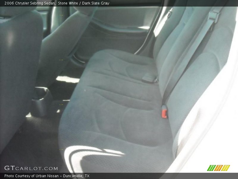 Stone White / Dark Slate Gray 2006 Chrysler Sebring Sedan