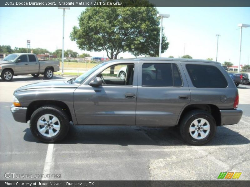 Graphite Metallic / Dark Slate Gray 2003 Dodge Durango Sport