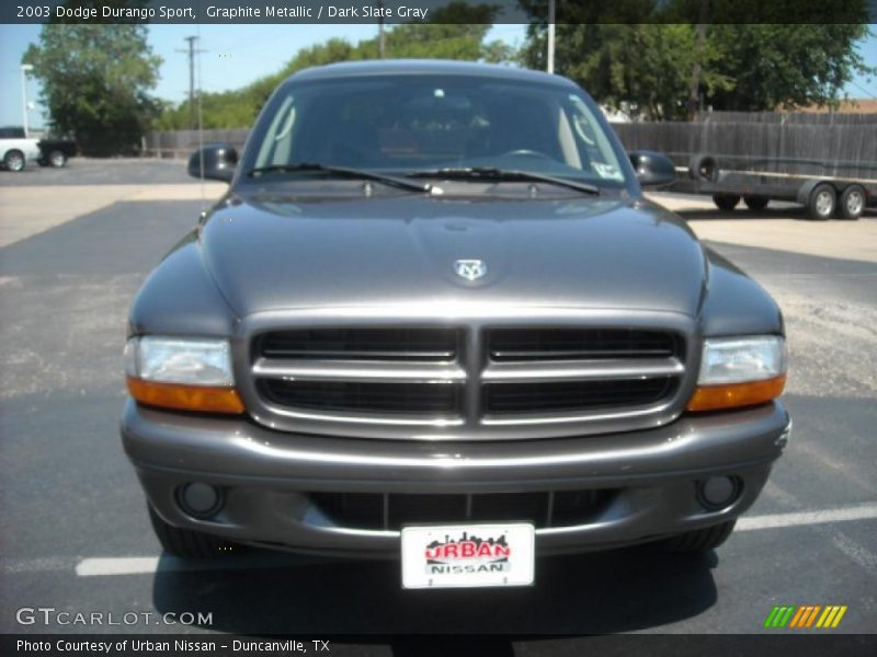 Graphite Metallic / Dark Slate Gray 2003 Dodge Durango Sport