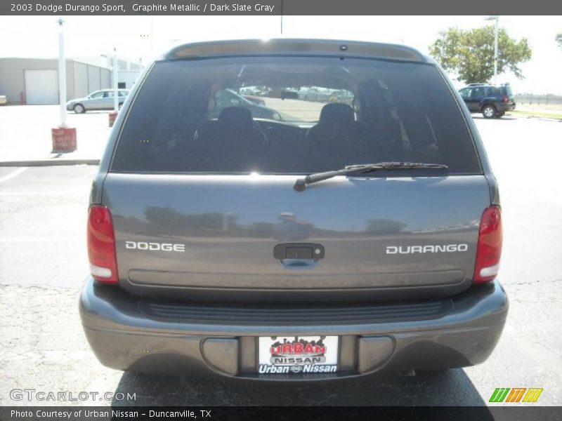 Graphite Metallic / Dark Slate Gray 2003 Dodge Durango Sport