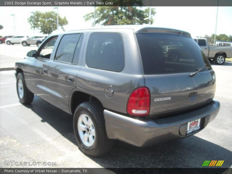 Graphite Metallic / Dark Slate Gray 2003 Dodge Durango Sport