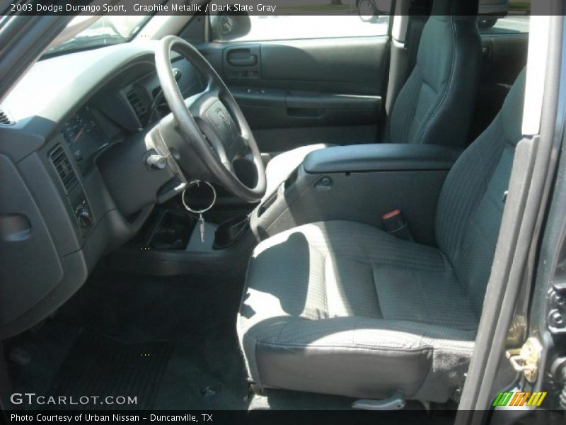 Graphite Metallic / Dark Slate Gray 2003 Dodge Durango Sport