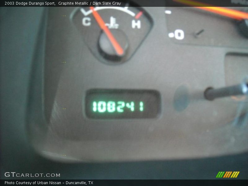 Graphite Metallic / Dark Slate Gray 2003 Dodge Durango Sport