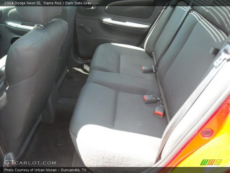Flame Red / Dark Slate Gray 2004 Dodge Neon SE