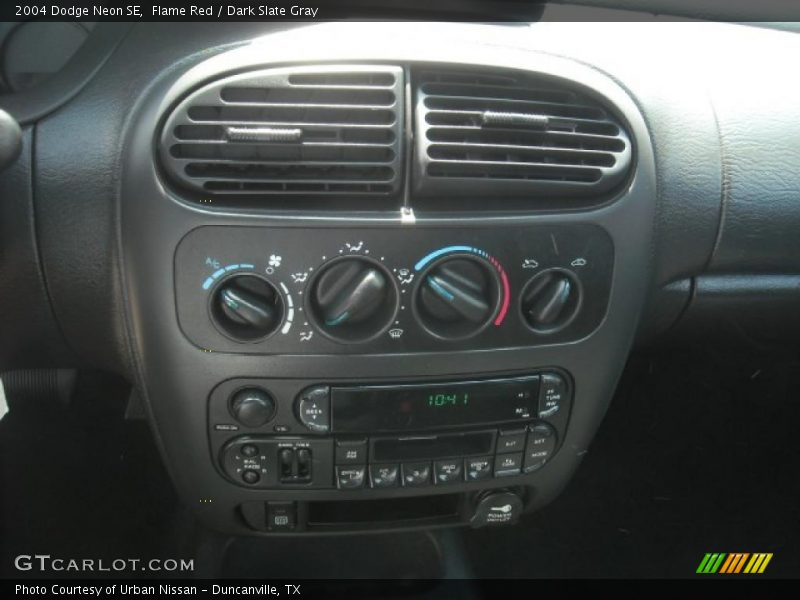 Flame Red / Dark Slate Gray 2004 Dodge Neon SE