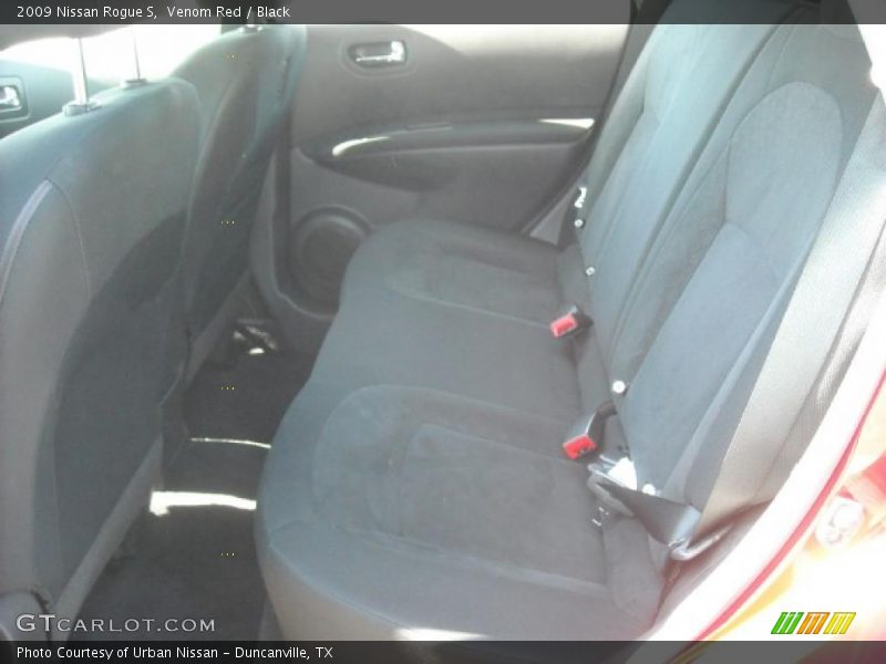 Venom Red / Black 2009 Nissan Rogue S
