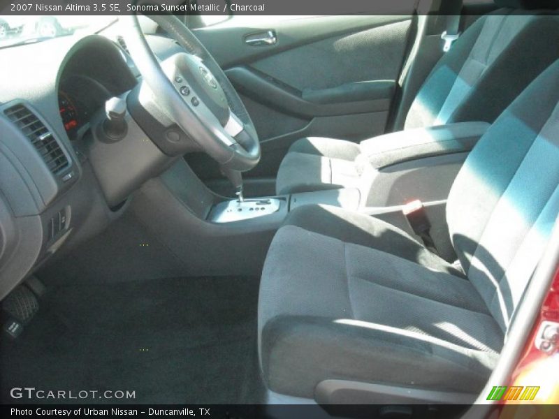 Sonoma Sunset Metallic / Charcoal 2007 Nissan Altima 3.5 SE