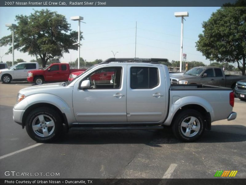 Radiant Silver / Steel 2007 Nissan Frontier LE Crew Cab