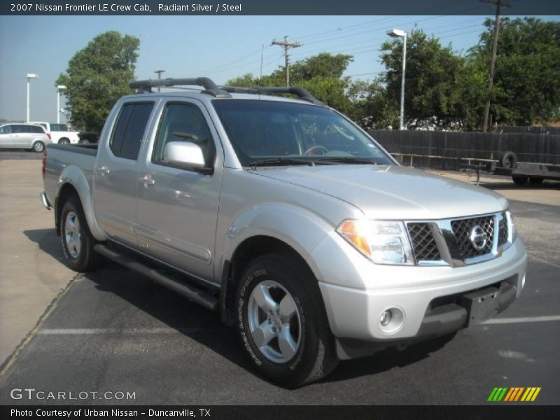 Radiant Silver / Steel 2007 Nissan Frontier LE Crew Cab