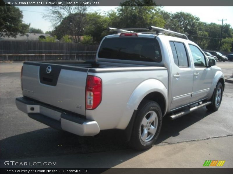 Radiant Silver / Steel 2007 Nissan Frontier LE Crew Cab