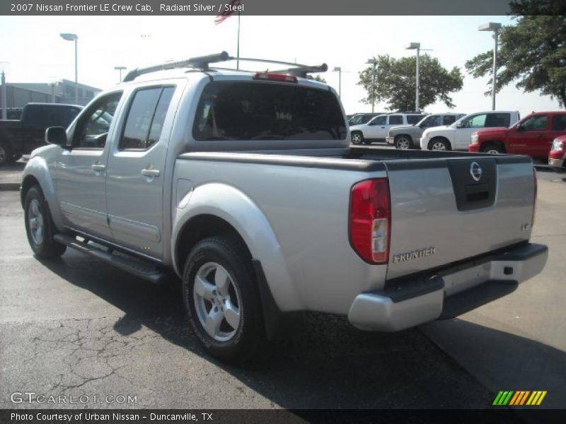 Radiant Silver / Steel 2007 Nissan Frontier LE Crew Cab