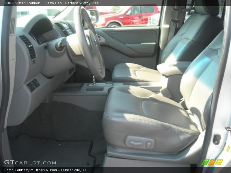 Radiant Silver / Steel 2007 Nissan Frontier LE Crew Cab