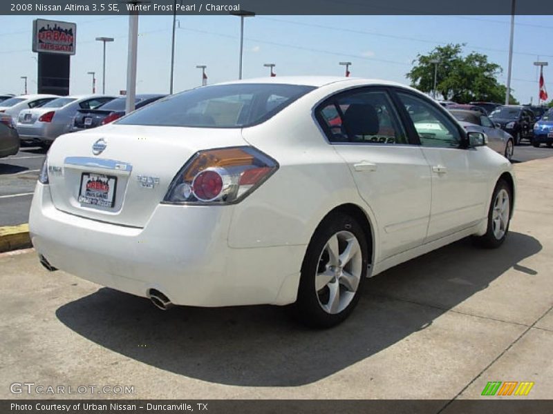Winter Frost Pearl / Charcoal 2008 Nissan Altima 3.5 SE